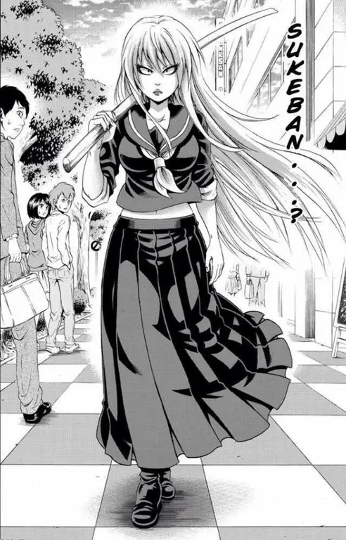 Gaya dan Fashion ala Yankee Ilustrasi mode yankee khas anime