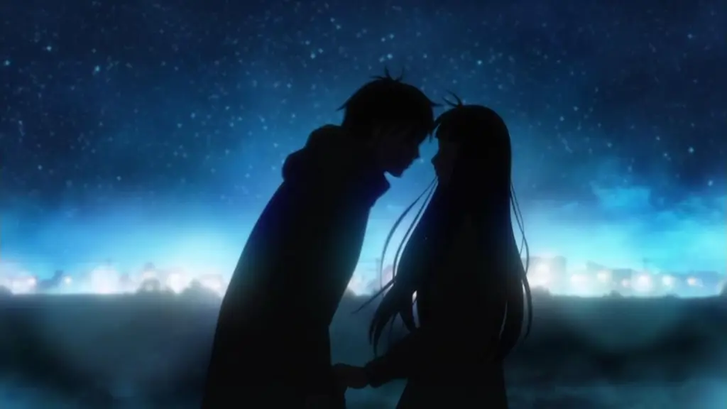 Ilustrasi pasangan anime boy love yang menggemaskan Pasangan anime boy love