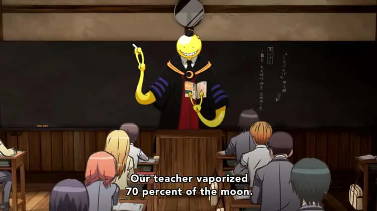 Sekolah dengan rahasia tersembunyi Suasana misterius di sekolah dalam anime