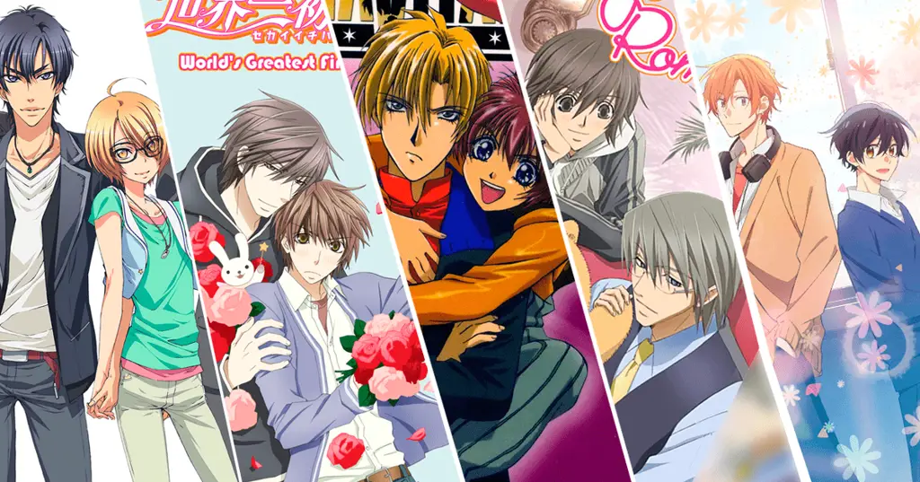 Adegan Romantis dari Anime Yaoi Gambar adegan anime yaoi