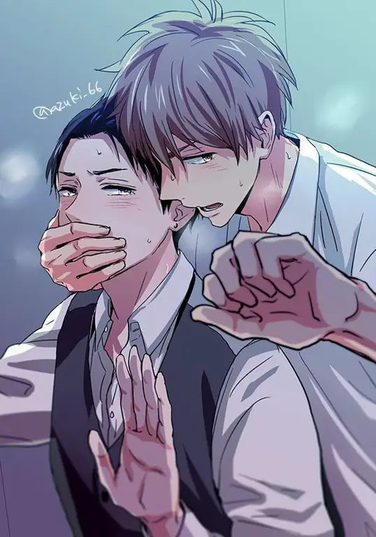 Fanart anime yaoi Gambar penggemar anime yaoi