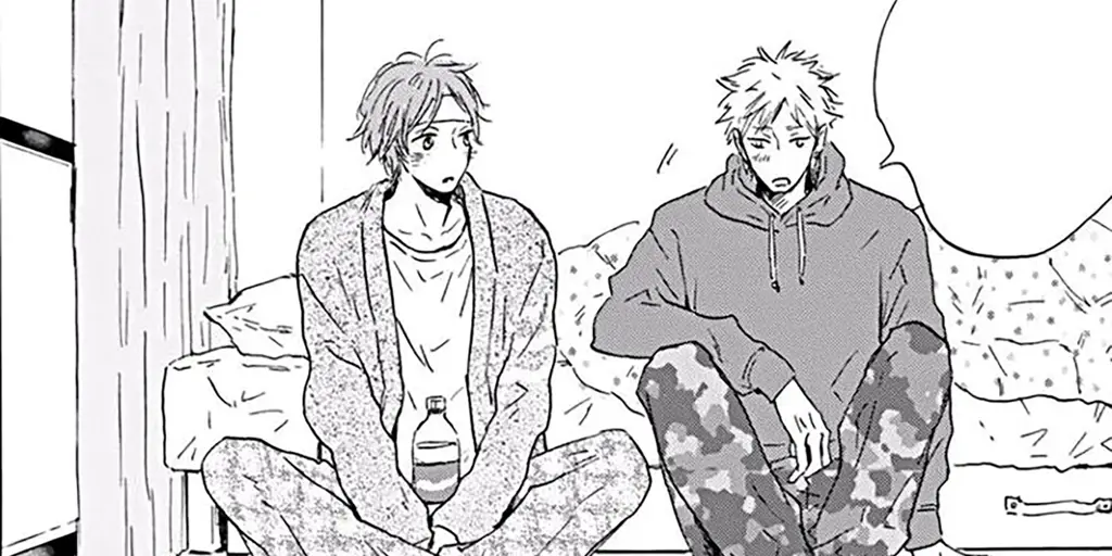 Pasangan manga Boys' Love yang romantis Pasangan manga BL
