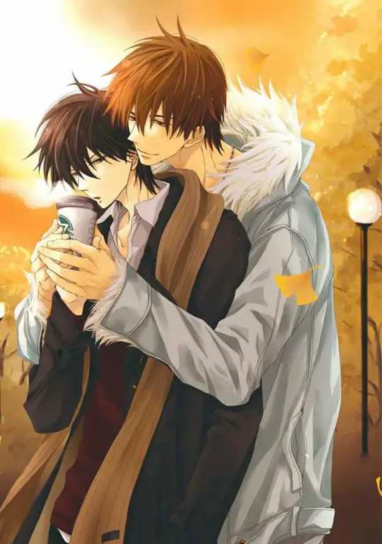 Ilustrasi Pasangan Anime Yaoi Tahun 2016 Pasangan anime yaoi dari tahun 2016