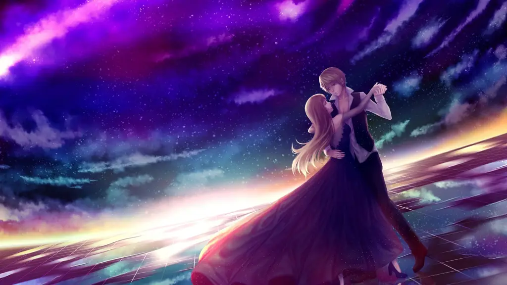 Adegan romantis dari anime yaoi Adegan romantis anime