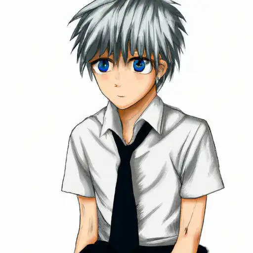 Kehidupan Sekolah yang Romantis Gambar anime yaoi dengan karakter memakai seragam sekolah