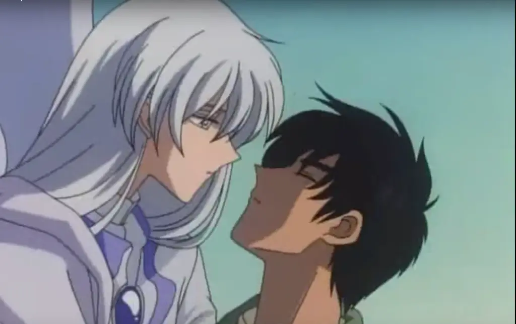 Ilustrasi adegan sugestif dari anime yaoi Adegan sugestif anime yaoi