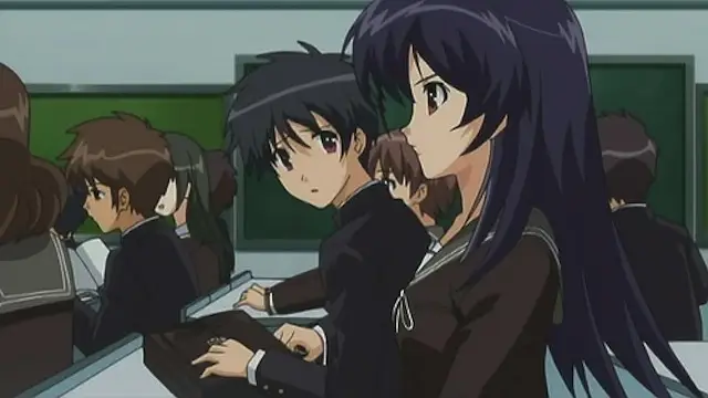 Potongan gambar adegan anime yang mengandung unsur sugestif Adegan anime yang sugestif