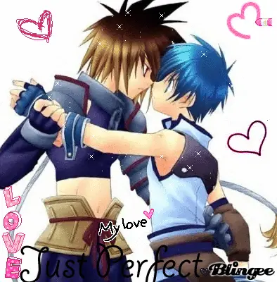 Adegan romantis anime yaoi Adegan romantis anime yaoi