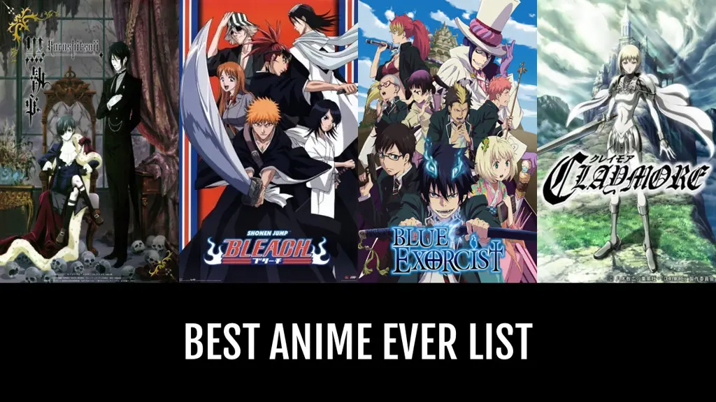 Rekomendasi Anime Terbaik Gambar anime terbaik sepanjang masa
