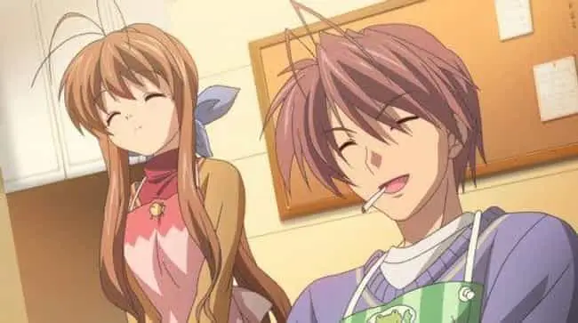 Momen pernikahan romantis dalam anime Pasangan anime yang menikah dengan bahagia