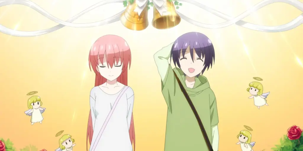 Adegan pernikahan yang romantis dalam anime Adegan pernikahan anime