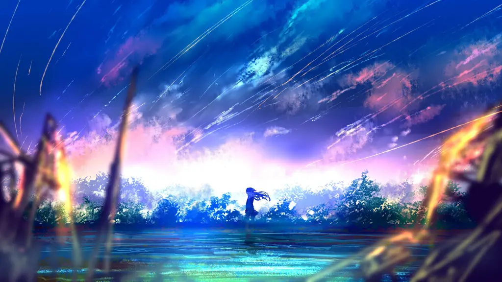 Pemandangan indah dalam anime Pemandangan anime terbaik