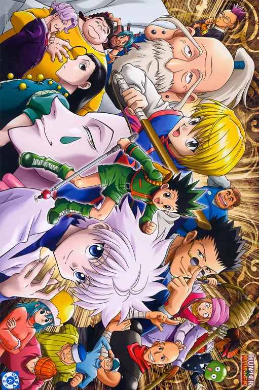 Gambar ilustrasi dari anime Hunter x Hunter