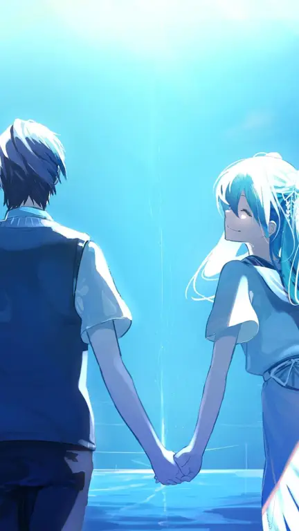 Adegan-adegan romantis yang disiratkan dalam anime yaoi Adegan romantis anime yaoi yang halus