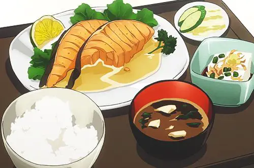Sajian Kuliner Menggugah Selera Ilustrasi makanan-makanan lezat dalam anime