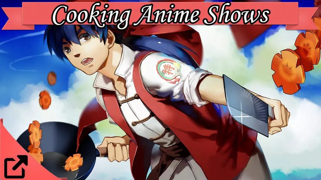 Kompetisi Memasak Anime Ilustrasi adegan kompetisi memasak anime