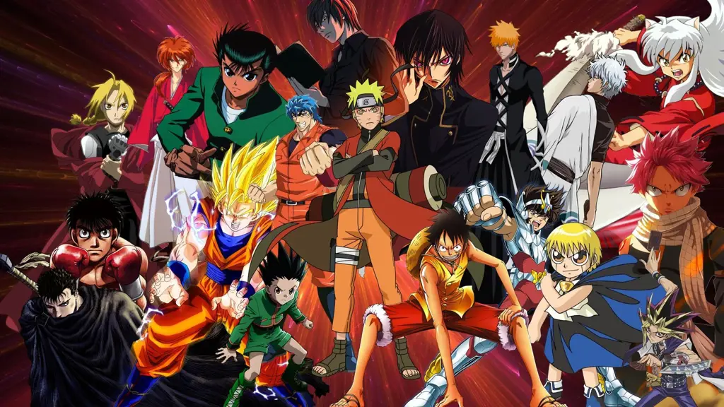 Anime Terbaik Sepanjang Masa Gambar beberapa anime terbaik sepanjang masa
