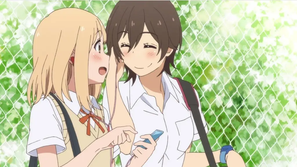 Pasangan Romantis dalam Anime Yuri Ecchi Pasangan dalam anime yuri ecchi