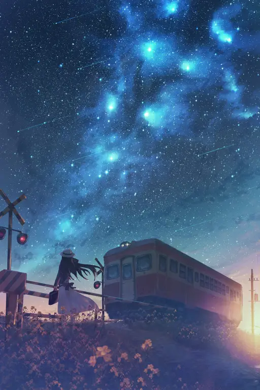 Estetika Anime Gambar latar belakang estetika anime