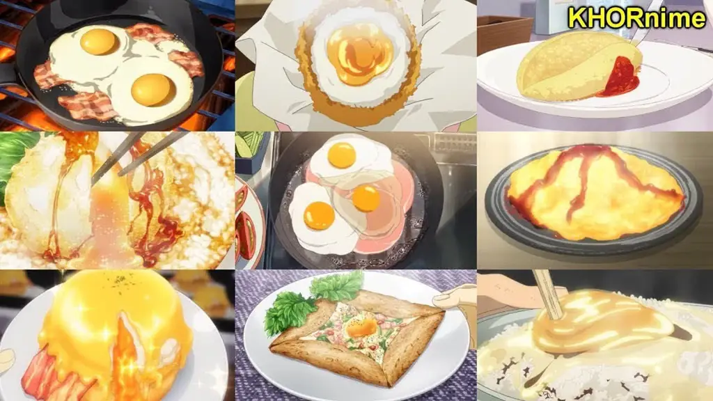 Beragam hidangan lezat yang ditemukan dalam berbagai anime Berbagai macam hidangan makanan dalam anime