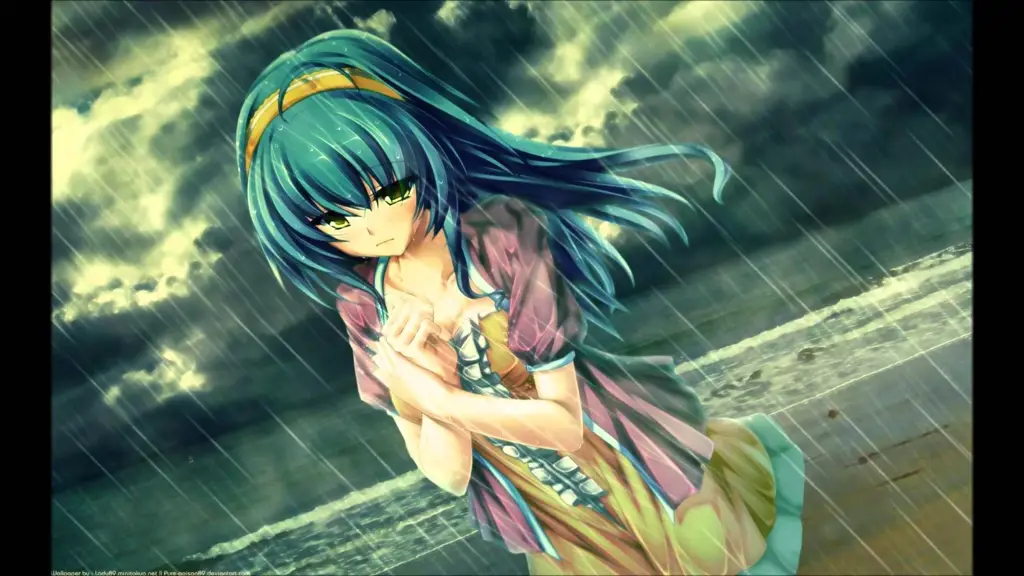 Adegan Romantis Anime Gambar adegan romantis anime
