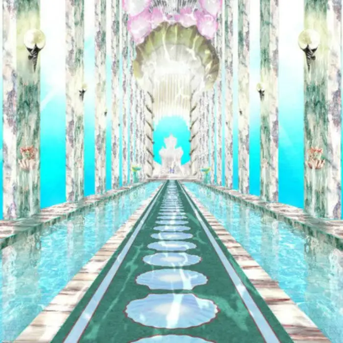 Gambar istana kerajaan dalam anime