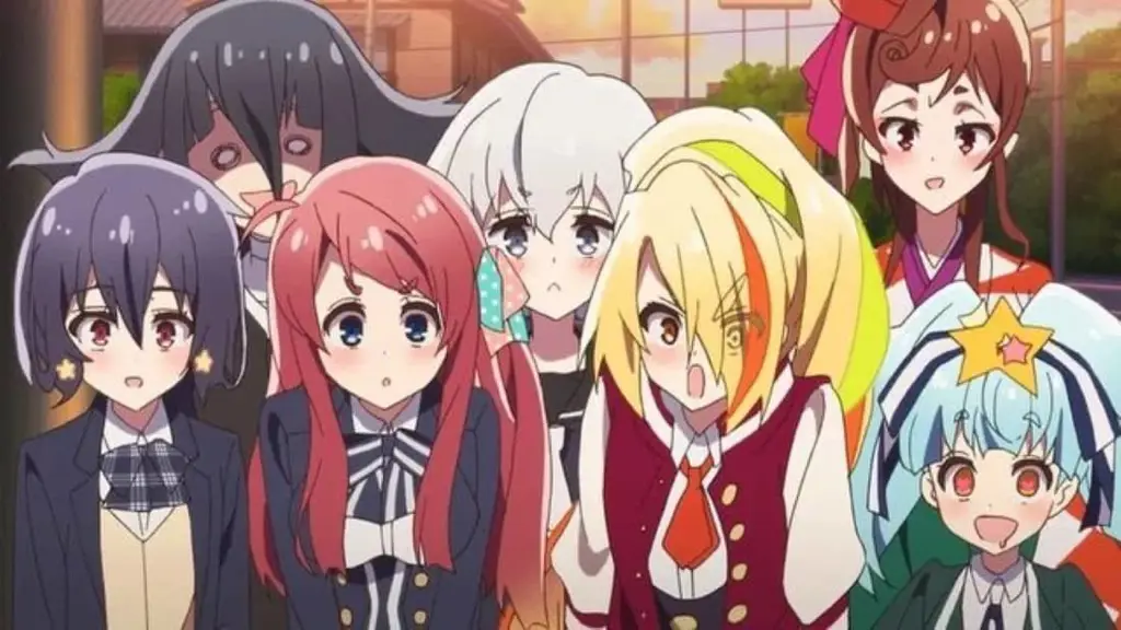 Ilustrasi karakter-karakter menarik dalam film anime zombie Karakter-karakter dalam film anime zombie
