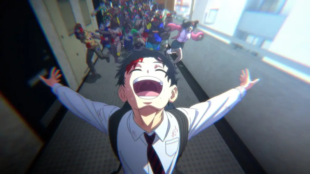Anime Zombie: Aksi yang Menegangkan Adegan aksi anime zombie yang menegangkan