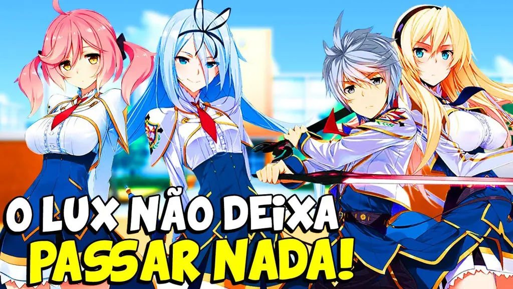 Lux dan para wanita di sisinya Gambar Lux Arcadia bersama haremnya