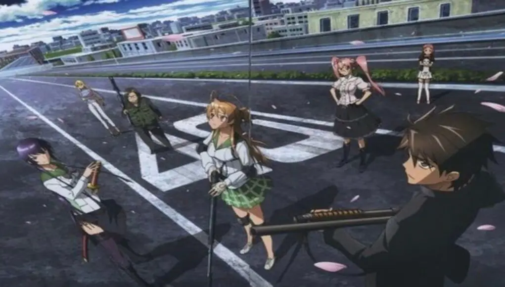 Pemandangan Kiamat Zombie yang Menakjubkan Gambar pemandangan anime kiamat zombie