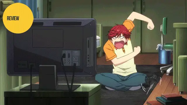 Menikmati Anime di Situs Streaming Terpercaya Ilustrasi karakter anime menonton televisi