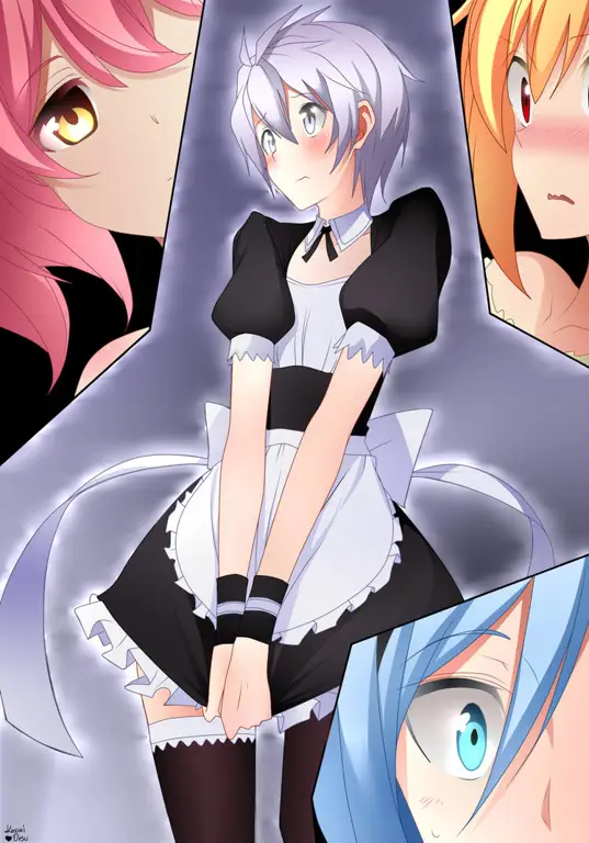 Lux Arcadia: Ksatria Terburuk yang Tersembunyi Kekuatannya Lux Arcadia, karakter utama Saijaku Muhai no Bahamut