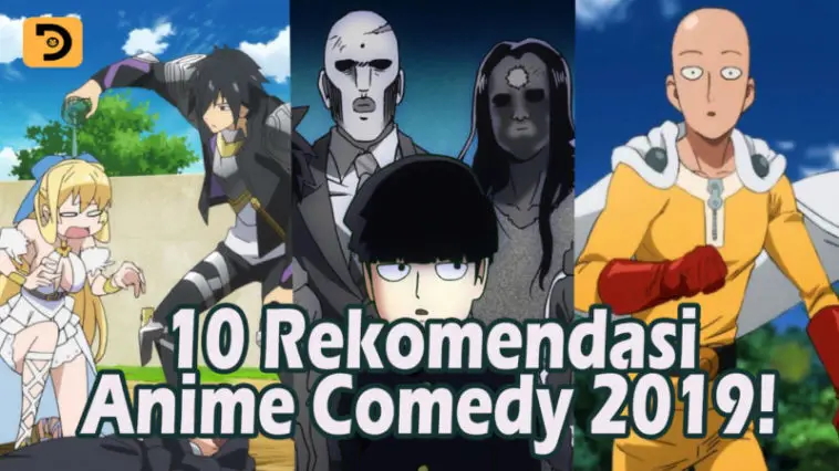 Rekomendasi Anime Comedy Sakuranime 2019 Gambar poster anime comedy yang rilis tahun 2019