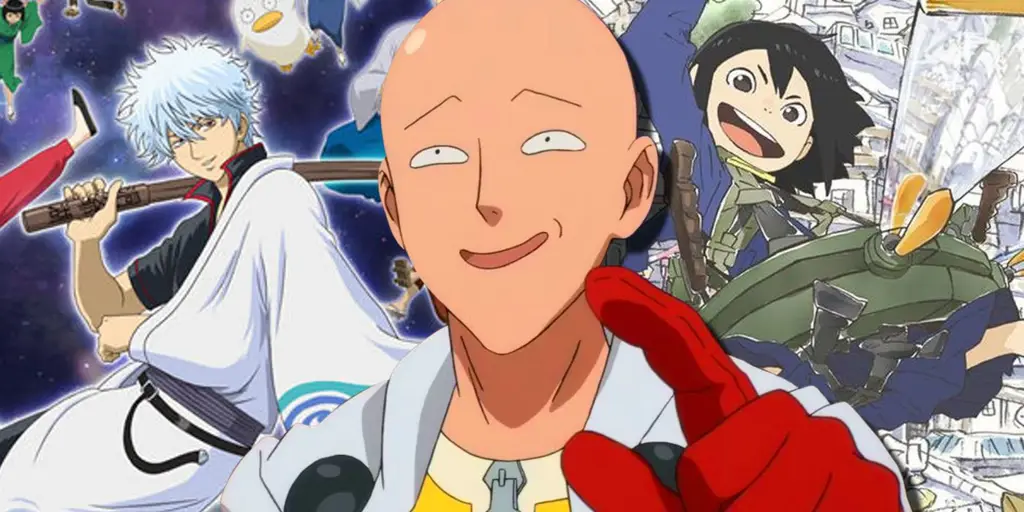 Potongan adegan yang menampilkan humor khas anime comedy Adegan-adegan komedi dari berbagai anime