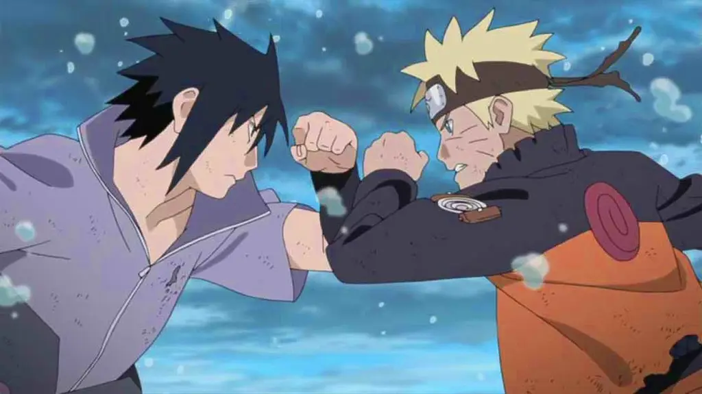 Adegan Aksi Anime Gambar adegan aksi anime yang menegangkan