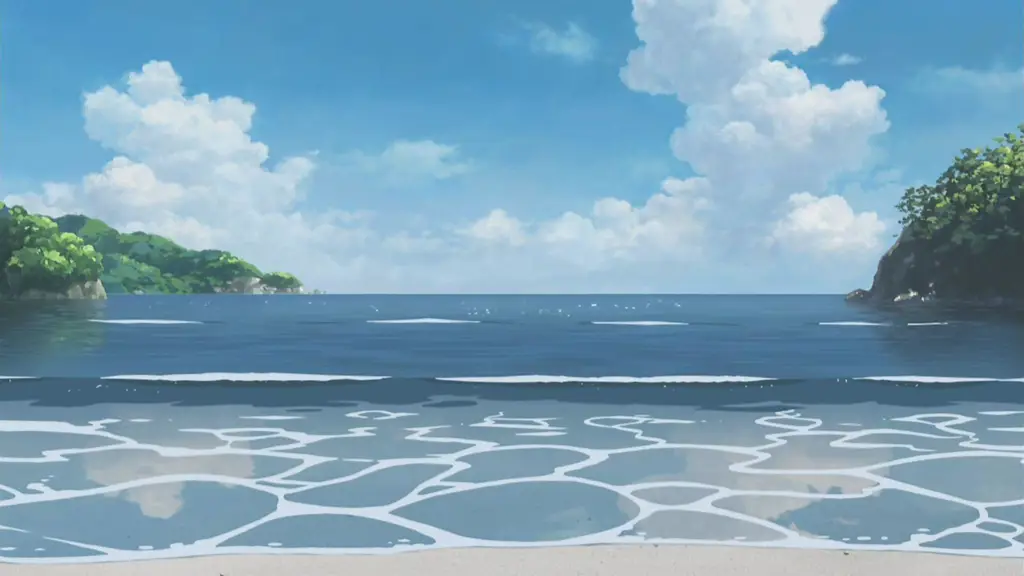 Pemandangan Anime Gambar pemandangan indah dalam anime